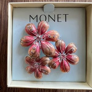 Monet Rare Vintage Brooch